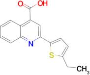2-(5-Ethylthiophen-2-yl)quinoline-4-carboxylic acid