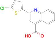 2-(5-Chlorothiophen-2-yl)quinoline-4-carboxylic acid