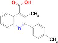 3-Methyl-2-p-tolylquinoline-4-carboxylic acid