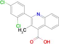 2-(2,4-Dichlorophenyl)-3-methylquinoline-4-carboxylic acid