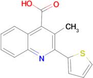 3-Methyl-2-(thiophen-2-yl)quinoline-4-carboxylic acid