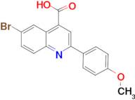 6-Bromo-2-(4-methoxyphenyl)quinoline4-carboxylic acid