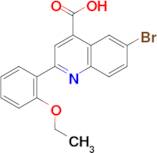 6-Bromo-2-(2-ethoxyphenyl)quinoline-4-carboxylic acid