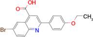 6-Bromo-2-(4-ethoxyphenyl)quinoline-4-carboxylic acid