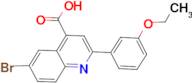 6-Bromo-2-(3-ethoxyphenyl)quinoline-4-carboxylic acid