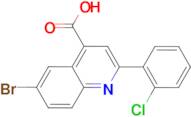 6-Bromo-2-(2-chlorophenyl)quinoline-4-carboxylic acid