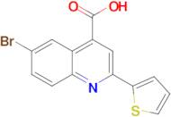 6-Bromo-2-thiophen-2-ylquinoline-4-carboxylic acid