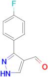 3-(4-Fluoro-phenyl)-1H-pyrazole-4-carbaldehyde