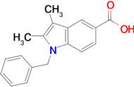 1-Benzyl-2,3-dimethyl-1H-indole-5-carboxylic acid