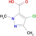 4-Chloro-1,3-dimethyl-1H-pyrazole-5-carboxylic acid