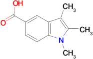 1,2,3-Trimethyl-1H-indole-5-carboxylic acid