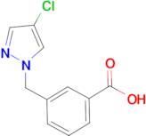 3-(4-Chloropyrazol-1-ylmethyl)benzoic acid