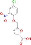 5-(4-Chloro-2-nitrophenoxymethyl)furan-2-carboxylic acid