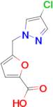 5-(4-Chloro-pyrazol-1-ylmethyl)-furan-2-carboxylic acid