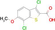 3,7-Dichloro-6-methoxy-benzo[b]thiophene-2-carboxylic acid