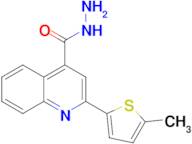 2-(5-Methylthiophen-2-yl)quinoline-4-carboxylic acid hydrazide