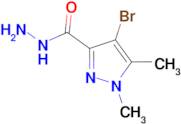 4-Bromo-1,5-dimethyl-1H-pyrazole-3-carboxylic acid hydrazide