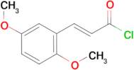 (E)-3-(2,5-Dimethoxy-phenyl)-acryloyl chloride