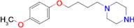 1-[4-(4-Methoxyphenoxy)butyl]piperazine