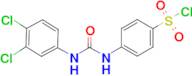 4-[3-(3,4-Dichlorophenyl)ureido]benzenesulfonyl chloride