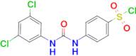 4-[3-(3,5-Dichlorophenyl)ureido]benzenesulfonyl chloride