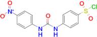 4-[3-(4-Nitrophenyl)ureido]benzenesulfonylchloride