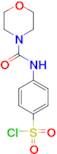 4-[(Morpholine-4-carbonyl)-amino]-benzenesulfonylchloride