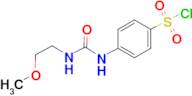 4-[3-(2-Methoxy-ethyl)-ureido]benzenesulfonylchloride