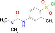 4-(3,3-Dimethylureido)-2-methylbenzenesulfonyl chloride