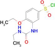 4-Ethoxy-3-(3-ethyl-ureido)-benzenesulfonylchloride