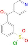 3-(Pyridine-4-carbonyl)benzenesulfonyl chloride