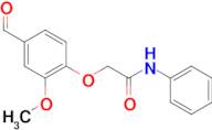 2-(4-Formyl-2-methoxyphenoxy)-N-phenylacetamide