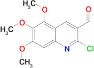 2-Chloro-5,6,7-trimethoxyquinoline-3-carbaldehyde