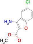 3-Amino-5-chloro-benzofuran-2-carboxylic acid methyl ester