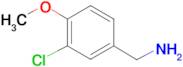 3-Chloro-4-methoxy-benzylamine