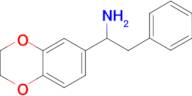 1-(2,3-Dihydro-benzo[1,4]dioxin-6-yl)-2-phenyl-ethylamine