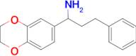 1-(2,3-Dihydrobenzo[1,4]dioxin-6-yl)-3-phenylpropylamine