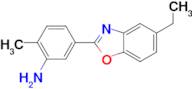 5-(5-Ethylbenzooxazol-2-yl)-2-methylphenylamine