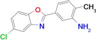 5-(5-Chlorobenzooxazol-2-yl)-2-methylphenylamine