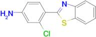 4-Benzothiazol-2-yl-3-chloro-phenylamine