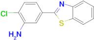 5-Benzothiazol-2-yl-2-chloro-phenylamine