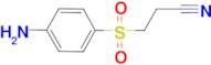 3-(4-Amino-benzenesulfonyl)-propionitrile