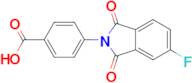 4-(5-Fluoro-1,3-dioxo-1,3-dihydro-isoindol-2-yl)-benzoic acid