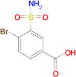 4-Bromo-3-sulfamoyl-benzoic acid