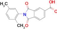 2-(2,5-Dimethylphenyl)-1,3-dioxo-2,3-dihydro-1H-isoindole-5-carboxylic acid