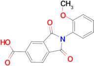 2-(2-Methoxyphenyl)-1,3-dioxo-2,3-dihydro-1H-isoindole-5-carboxylic acid