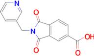 1,3-Dioxo-2-pyridin-3-ylmethyl-2,3-dihydro-1H-isoindole-5-carboxylic acid