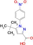 5-tert-Butyl-1-(4-nitro-phenyl)-1H-pyrazole-3-carboxylic acid