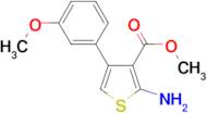 2-Amino-4-(3-methoxy-phenyl)-thiophene-3-carboxylic acid methyl ester