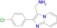 C-[2-(4-Chloro-phenyl)-imidazo[1,2-a]pyridin-3-yl]methylamine